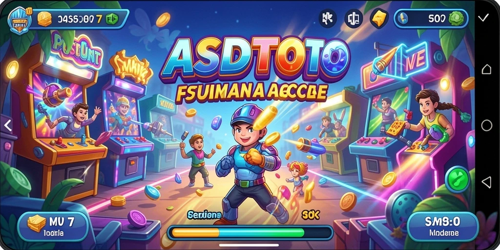 Screenshot ASDTOTO menampilkan aksi seru dalam gameplay Arcade.