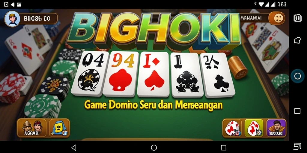 Tampilan gameplay yang menarik dan penuh tantangan di BIGHOKI.