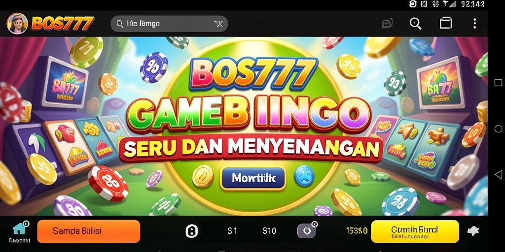 Tampilan menarik dari gameplay BOS777 yang seru.