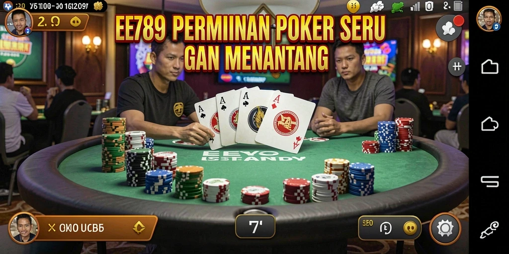 Tampilan gameplay seru dari EE789 dengan grafis menarik dan interaksi yang menantang.