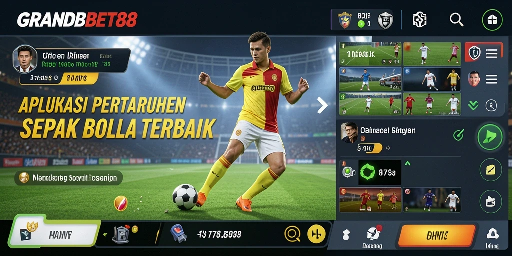 Tampilan permainan di GRANDBET88 yang menarik dan interaktif.