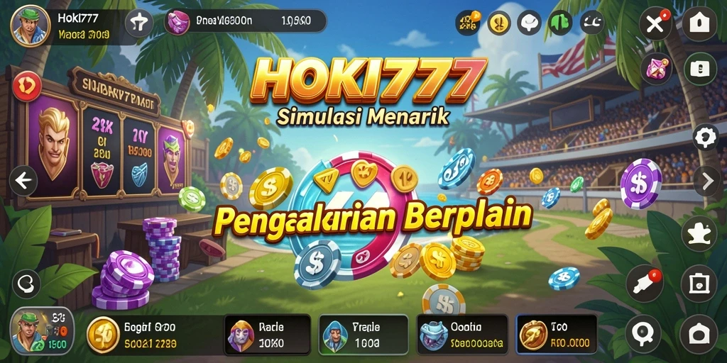 Tampilan gameplay menarik dari HOKI777 yang penuh dengan tantangan.