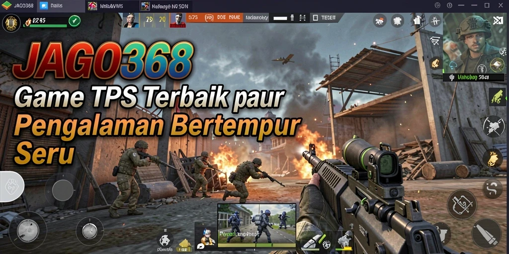 Gameplay seru JAGO368 dengan berbagai karakter dan arena bertempur.