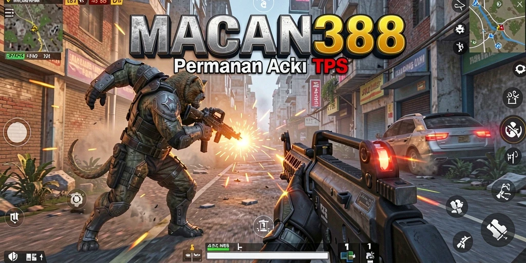 Tampilan gameplay seru dari MACAN388 dengan aksi menembak yang mendebarkan.