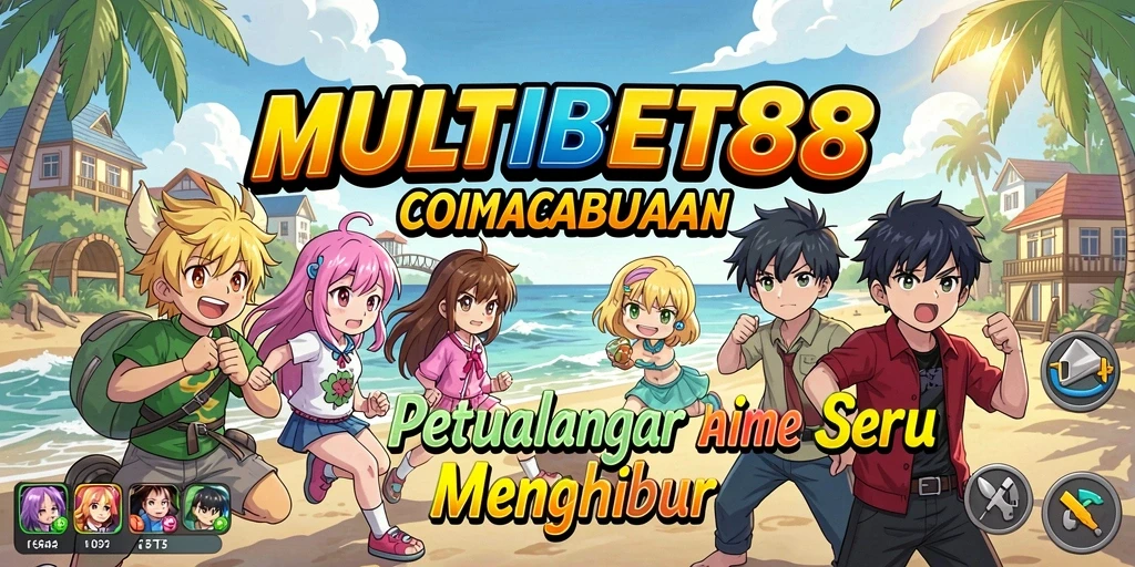 Tampilan mendebarkan dari gameplay MULTIBET88 yang penuh aksi dan karakter anime.