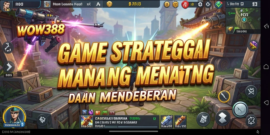 Tampilan utama gameplay WOW388 dengan elemen strategi yang menarik.